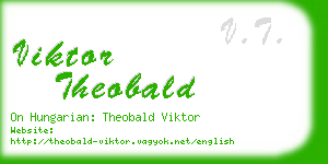 viktor theobald business card